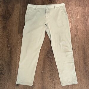 RHONE Slim Fit Commuter Sage Green Men's Pants